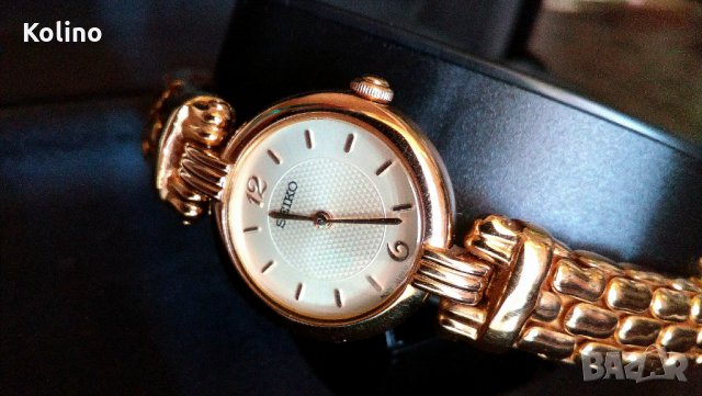 Seiko Ladies Gold Tone Bracelet Watch swx164 - сертификат за оригинал, снимка 16 - Дамски - 13760726