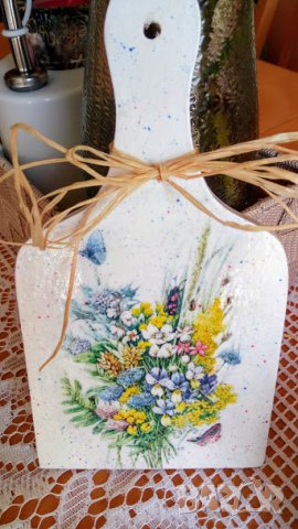 Дъски с декупаж, снимка 3 - Декорация за дома - 24872472