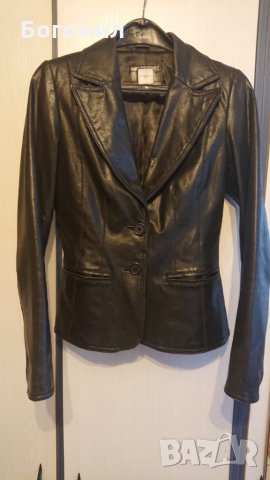 Дамско сако естествена кожа New Lооk