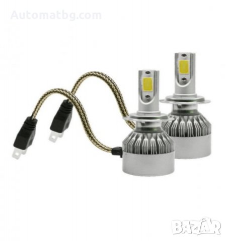 Диодни LED Крушки за фар Н1,Н7,Н7 -36W 6000K 3800 Lumena, снимка 2 - Аксесоари и консумативи - 23825652