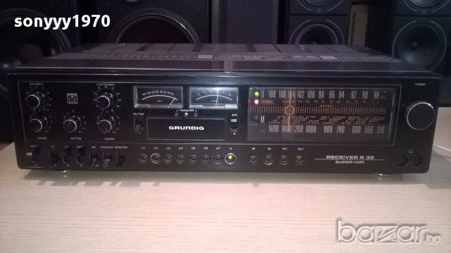Grundig super hifi r35-receiver-made in germany-внос швеицария