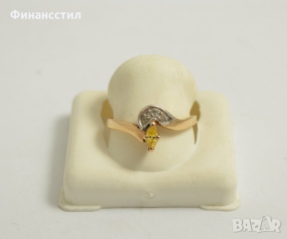златен пръстен 43528-10