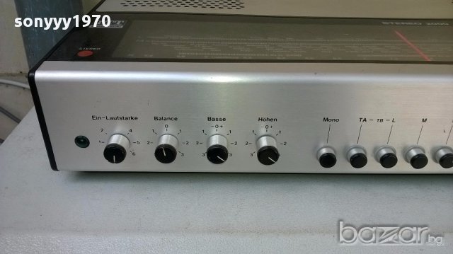 ретро от itt-schaub lorenz-stereo 2000 electronic-made in germany, снимка 5 - Ресийвъри, усилватели, смесителни пултове - 18144980