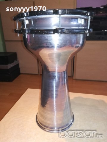 ГОЛЯМА-нова алуминиева голяма-тарамбука 40см нова-40х25см, снимка 5 - Ударни инструменти - 21454857