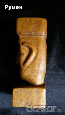 Стара дървена фигура , снимка 3 - Декорация за дома - 16620546