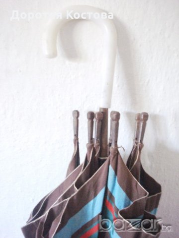 Стар голям чадър, снимка 2 - Антикварни и старинни предмети - 19182375