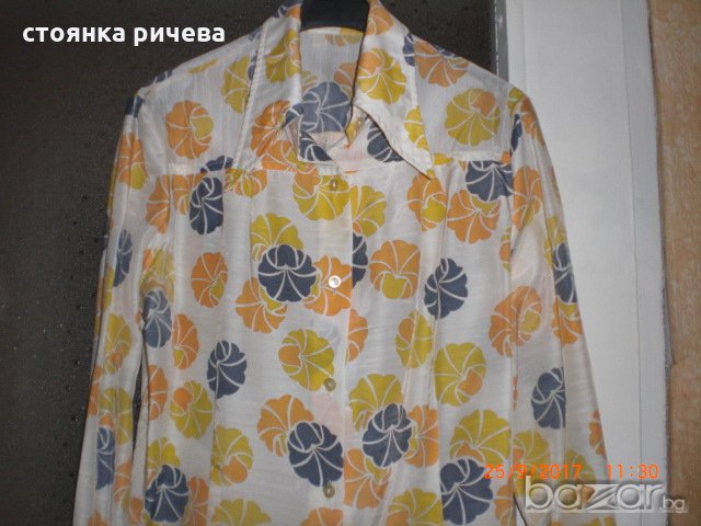 продавам дамска блуза-риза с дълъг ръкав, снимка 2 - Блузи с дълъг ръкав и пуловери - 19399597