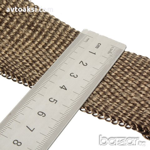 Изолационна лента за изпускателни тръби 5см/10м-78555, снимка 5 - Аксесоари и консумативи - 16954632