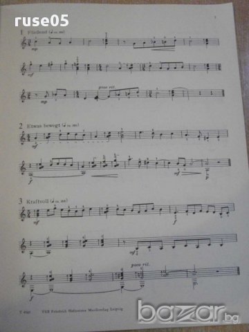 Книга "35 Rasgueado-Studien für Gitarre-Franz Just"-26 стр., снимка 3 - Специализирана литература - 15948366