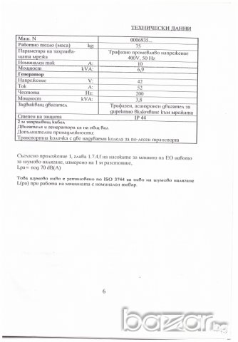 преобразовател на честота и напрежение WACKER, снимка 14 - Други машини и части - 8131194