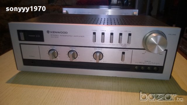  kenwood ka-300 stereo amplifier-made in singapore-внос швеицария, снимка 11 - Ресийвъри, усилватели, смесителни пултове - 9223474