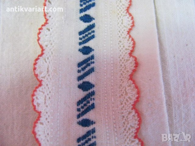 19 век Фолк Арт Дамска Блуза ръчно бродирана, снимка 5 - Антикварни и старинни предмети - 25947214