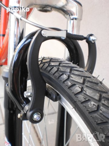 Продавам колела внос от Германия спортен юношески велосипед KIDS SIZE FICARIUS 24 цола преден аморти, снимка 10 - Велосипеди - 23724398