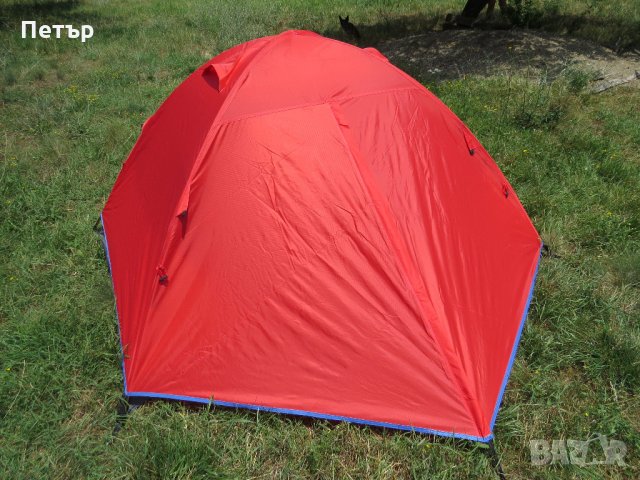 Продавам нова двуместна двуслойна палатка с два входа и две входни пространства модел HL5524., снимка 5 - Палатки - 21871419