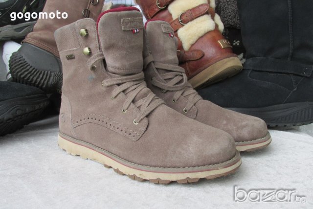 Водоустойчиви GORE-TEX туристически обувки, 39- 40,VIKING original, унисекс боти,фин естествен велур, снимка 9 - Дамски боти - 20838487