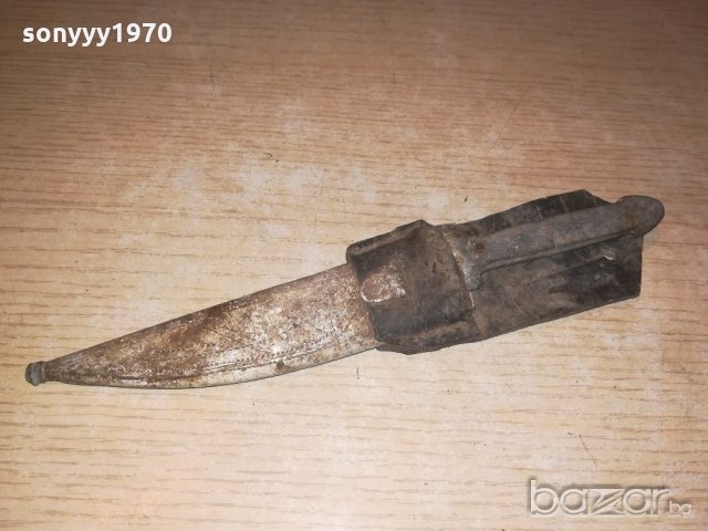антика-стар нож с кания-18/21см, снимка 2 - Колекции - 20967181