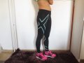 2XU Women's Compression Tights Black Baby Blue, снимка 6