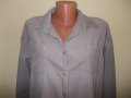 Сива дамска джинсова риза XXL размер, снимка 2