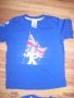 сини детски тениски с лъвче на адидас-размер-98-104 , снимка 6