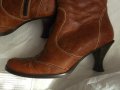 Кожени ботуши Bata с капси, естествена кожа, 37 номер, снимка 7