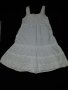 Детска бяла рокля с презрамки , ластичен гръб марка OVS Kids, снимка 3