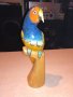 ретро колекция-папагал-дърво/лак-33х10см-внос франция, снимка 9