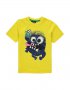  детска жълта тениска на George Monster- размер-110-116 