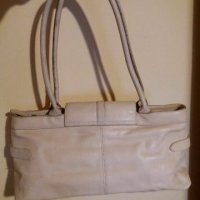 Дам.чанта-"ESPRIT"-/ест.кожа/,цвят-пудра. Закупена от Германия., снимка 3 - Чанти - 21698602