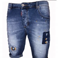 Къси мъжки дънки X06, снимка 1 - Къси панталони - 21458249