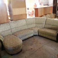 Ъглов диван - внос от Европа, снимка 3 - Дивани и мека мебел - 21327630