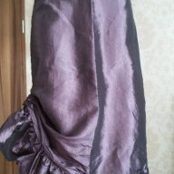 Лилава елегантна пола с възможност за набори, снимка 7 - Поли - 16789244