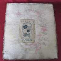 19 век Ръчно Бродирана Рамка за снимка, снимка 6 - Антикварни и старинни предмети - 24025773