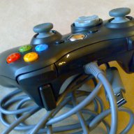 Xbox360 контролер, нов, с кабел - ЧЕРЕН ( controller, pad ), снимка 2 - Аксесоари - 13334054