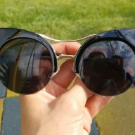 Черни котешки очила, снимка 3 - Слънчеви и диоптрични очила - 14672237