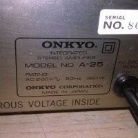 onkyo a-25 amplifier-made in japan 360w-внос швеицария, снимка 15 - Ресийвъри, усилватели, смесителни пултове - 25997412