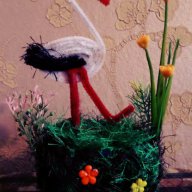  Пролетна декорация – ръчна изработка, снимка 2 - Декорация за дома - 13753960