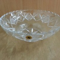 кристална купа за ядки , снимка 1 - Антикварни и старинни предмети - 26107073