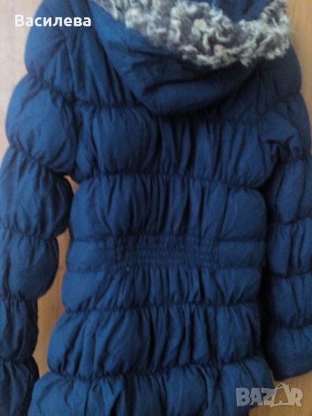 Детско яке, на НМ, размер 164 с пух, с качулка, снимка 1
