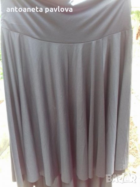 макси черна пола , снимка 1