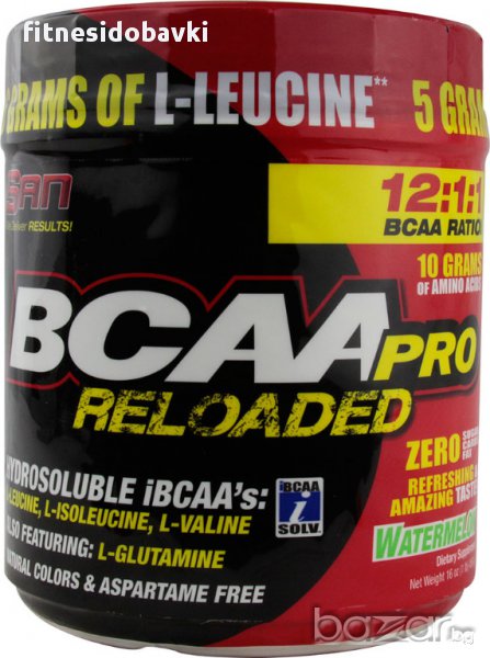 San BCAA Pro Reloaded 12:1:1, 458 грама, снимка 1