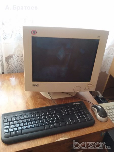 Компютър + монитор, мишка, клавиатура, снимка 1