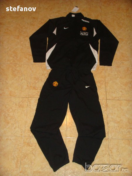 Футболен Анцуг Найк Манчестър Юнайтед Ново Manchester United Nike Tracksuit New XLB, снимка 1