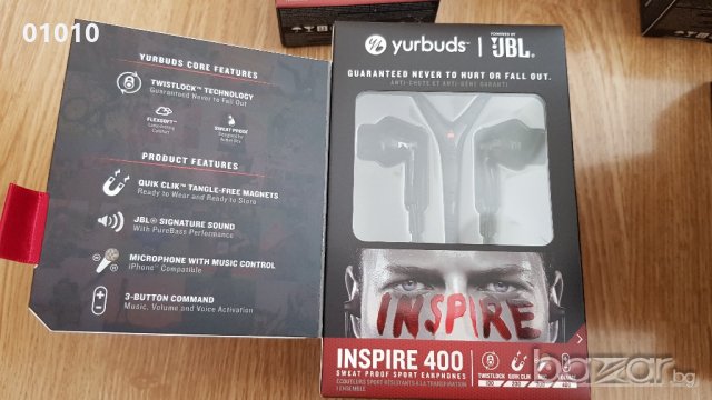 Чисто нови JBL Inspire 300/400/Adventure слушалки, снимка 2 - Слушалки и портативни колонки - 21450475