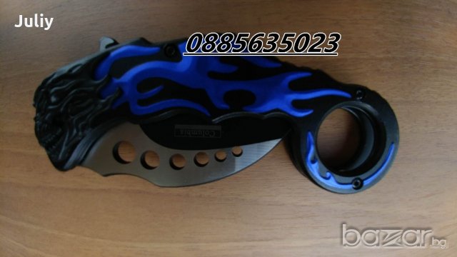 Карамбит  TAC FORCE TF-747BL, снимка 13 - Ножове - 18183954