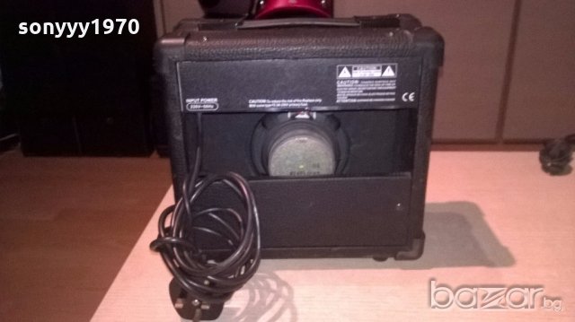 китарен усилвател-кубе-25х23х13см-внос англия, снимка 14 - Ресийвъри, усилватели, смесителни пултове - 19656783