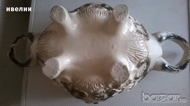 викторианска табла и фруктиера, снимка 7 - Антикварни и старинни предмети - 15857243