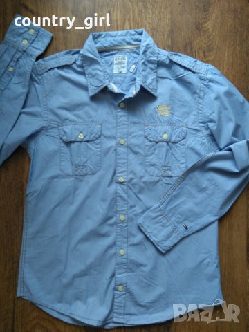 tommy hilfiger - страхотна мъжка риза КАТО НОВА, снимка 2 - Ризи - 25230416