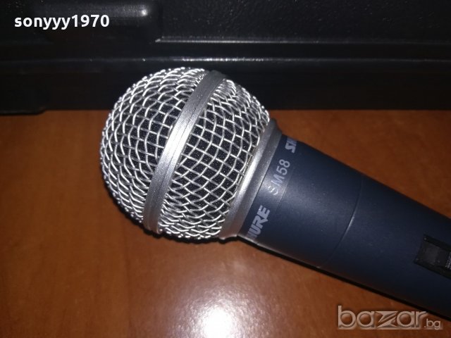 shure-beta 58s марков/качествен професионален микрофон, снимка 3 - Микрофони - 20993642