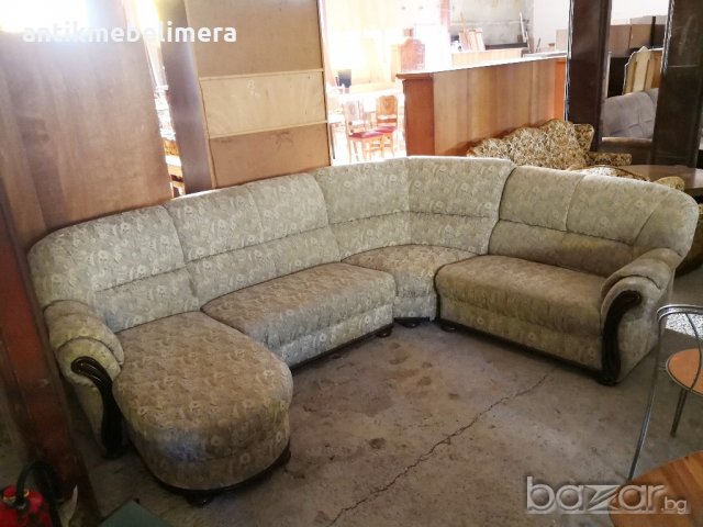 Ъглов диван - внос от Европа, снимка 3 - Дивани и мека мебел - 21327630