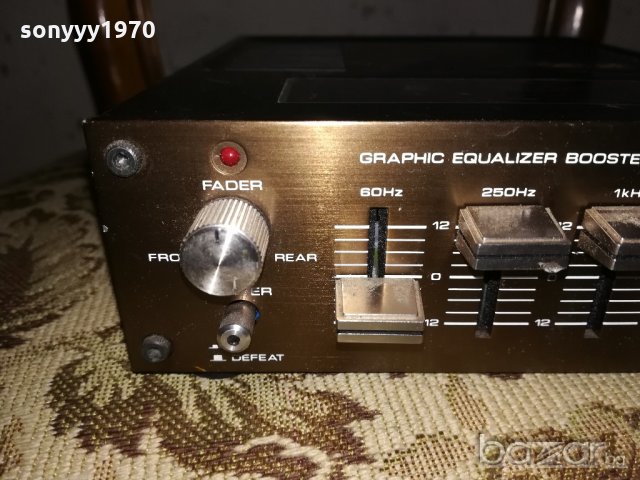 pioneer ad-30 car stereo equalizer&amplifier-made in japan, снимка 5 - Ресийвъри, усилватели, смесителни пултове - 21318642